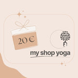 Cartes-Cadeaux My Shop Yoga - My Shop Yoga