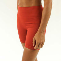 Narail - Short de Yoga - Femme - rouge brique - My Shop Yoga